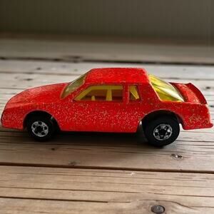 1988 Hot Wheels Red Monte Carlo SS with Gold Glitter Paint